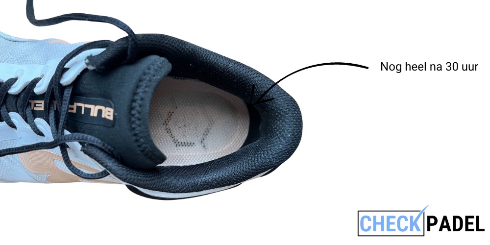 Bullpadel Flow hybrid fly binnenkant