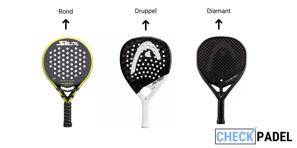 Beste druppelvormige padelrackets van 2024